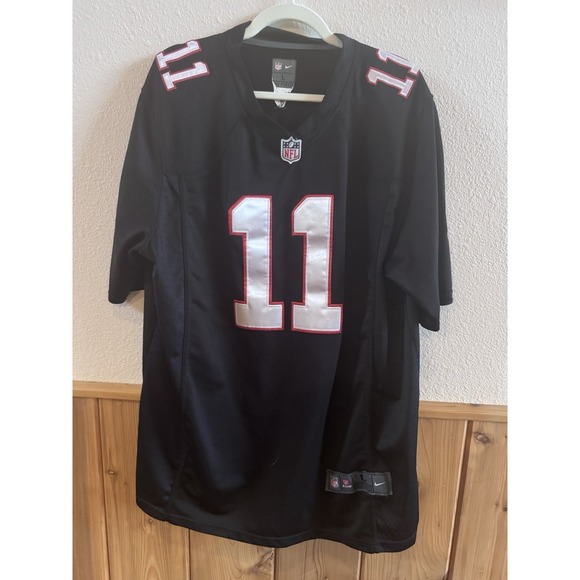 Nike Other - Nike Julio Jones Sz Large Atlanta Falcons Black Short Sleeve Jersey NFL Football